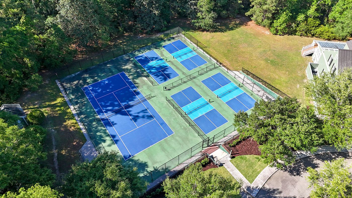 Tennis and pickleball courts